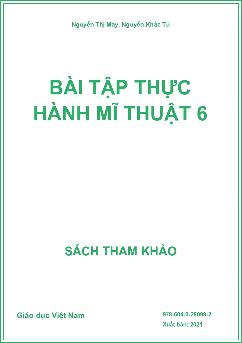 Bài tập thực hành Mĩ thuật 6