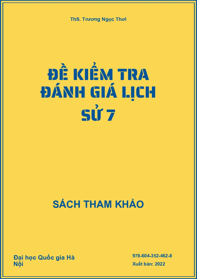 Đề kiểm tra đánh giá Lịch sử 7