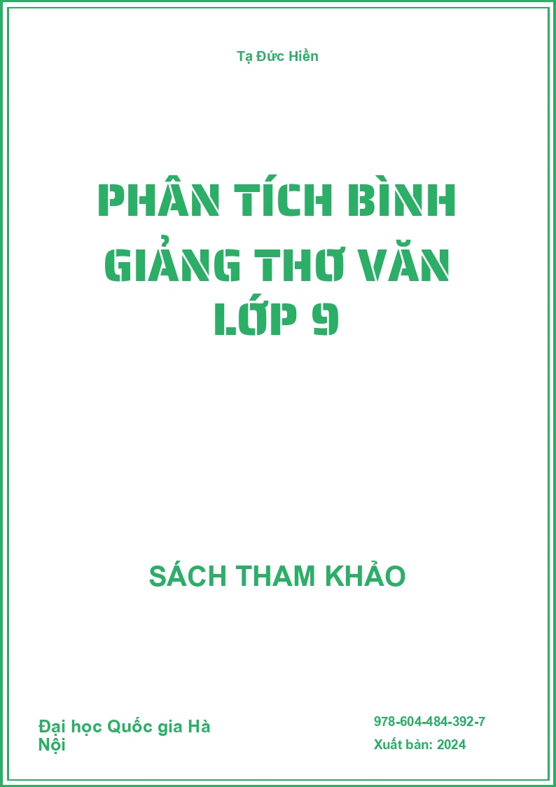 Phân tích Bình giảng thơ văn lớp 9