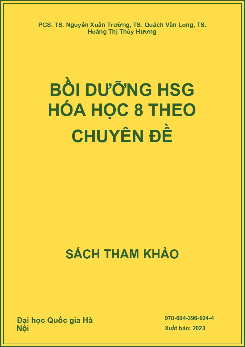 Bồi dưỡng HSG Hóa học 8 theo chuyên đề