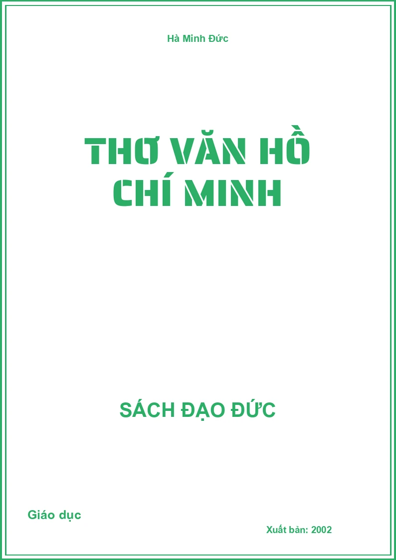 Thơ Văn Hồ Chí Minh