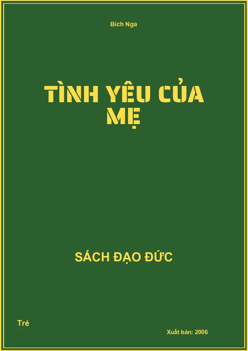 Tình Yêu Của Mẹ