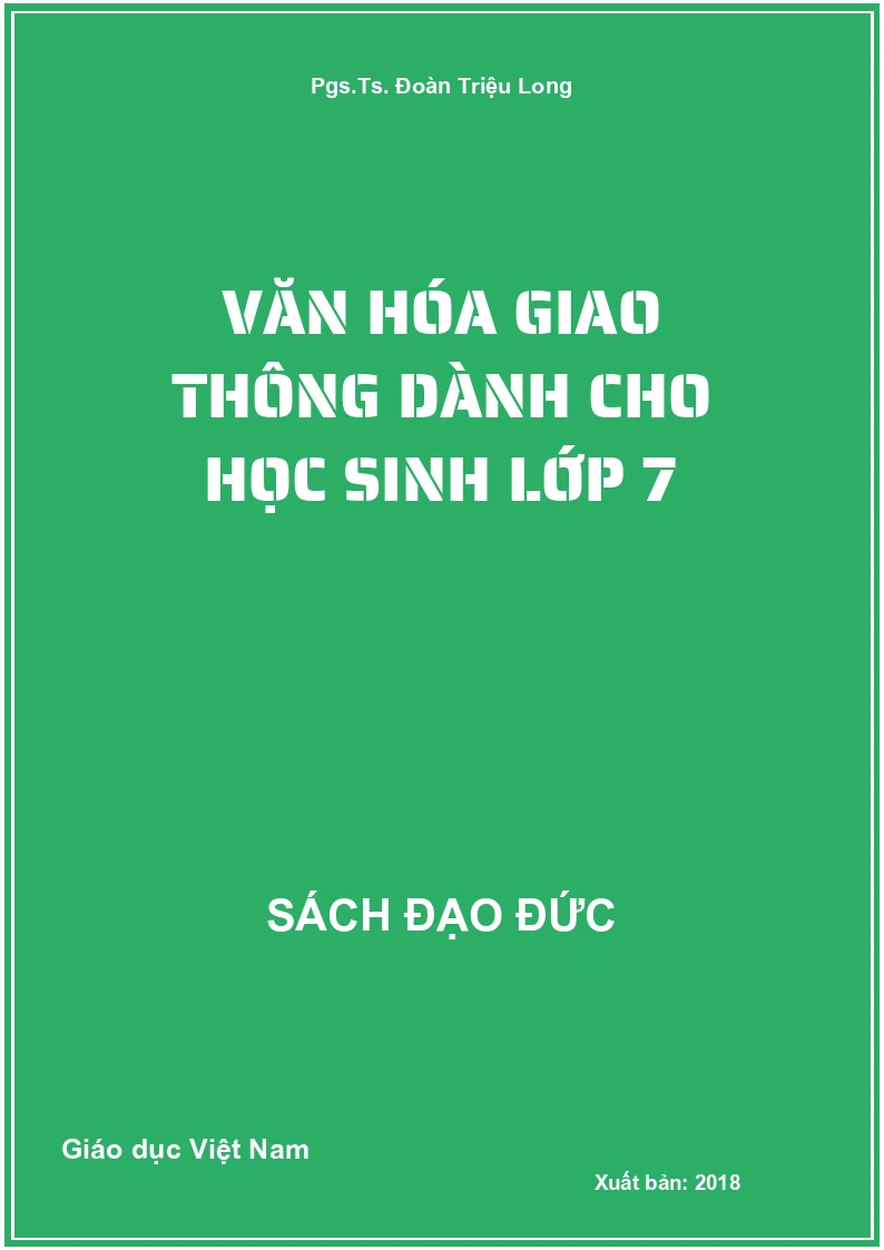 Văn Hóa Giao Thông Dành Cho Học Sinh Lớp 7
