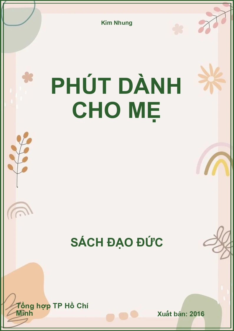 Phút Dành Cho Mẹ