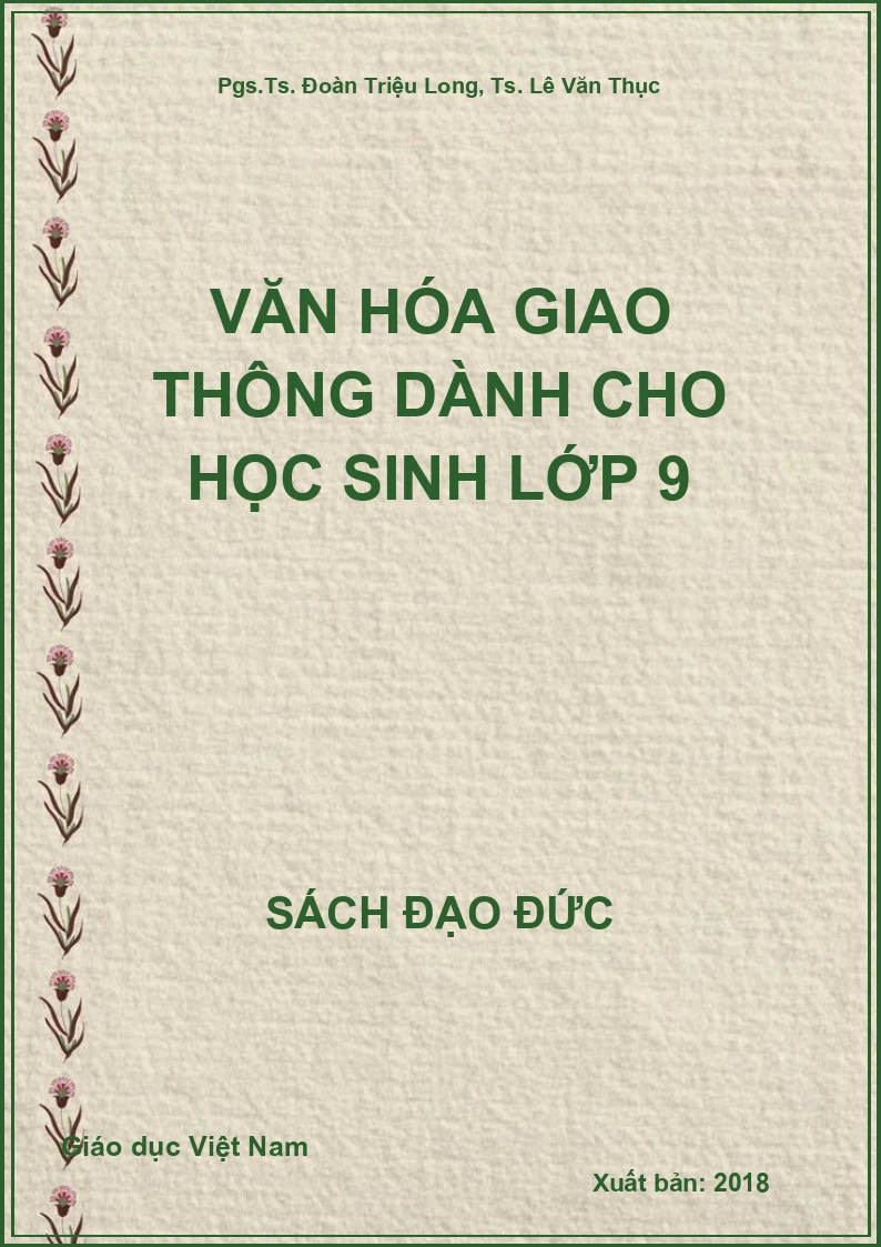 Văn Hóa Giao Thông Dành Cho Học Sinh Lớp 9