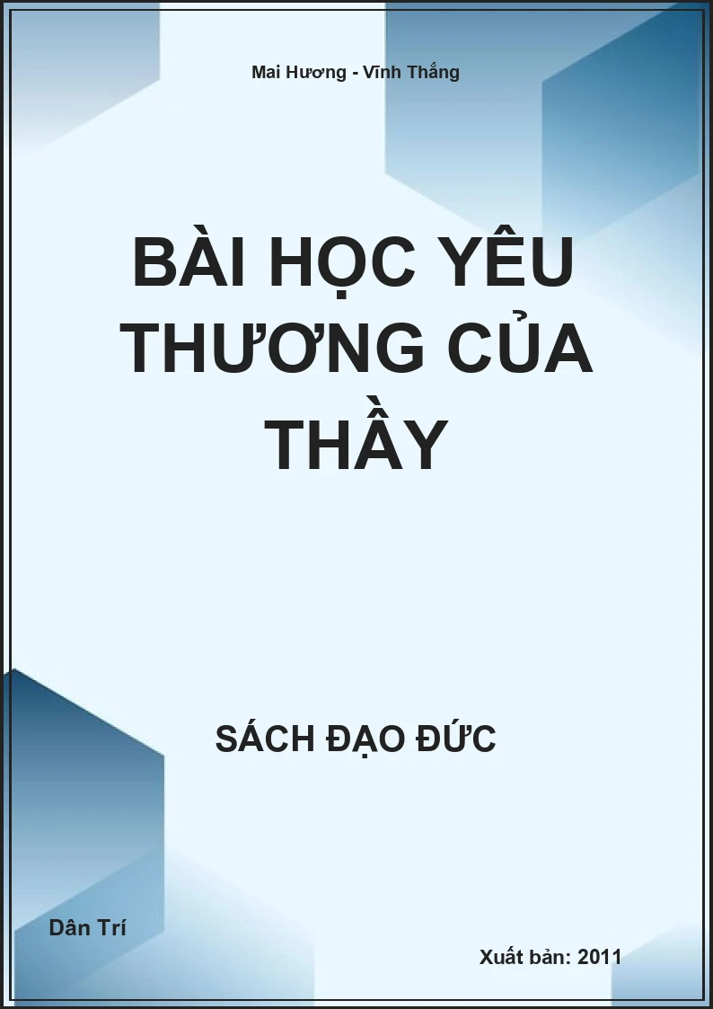 Bài Học Yêu Thương Của Thầy