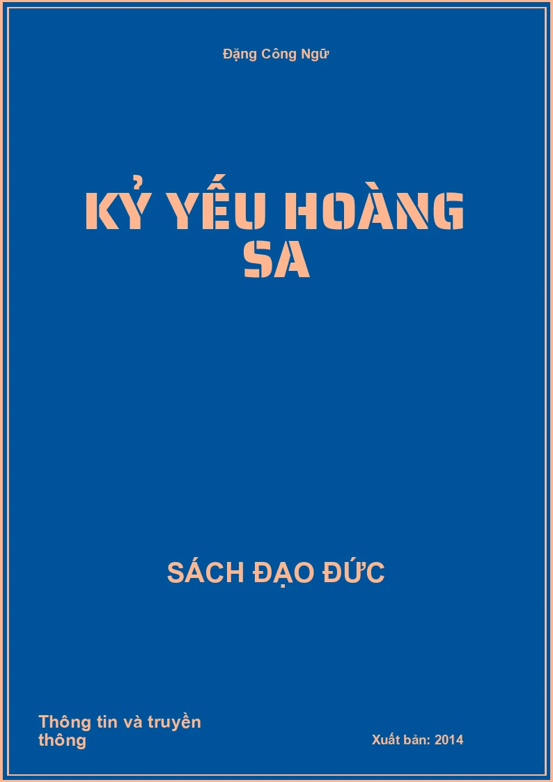 Kỷ Yếu Hoàng Sa
