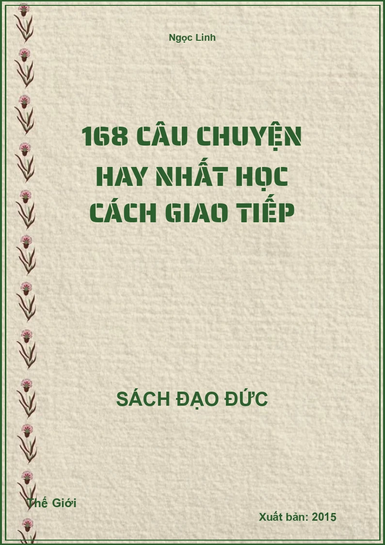 168 Câu Chuyện Hay Nhất Học Cách Giao Tiếp