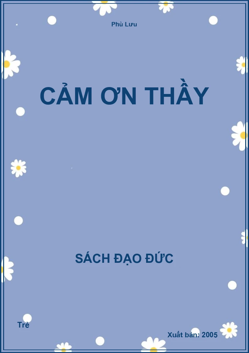 Cảm ơn Thầy