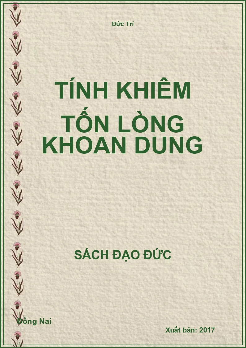 Tính Khiêm Tốn Lòng Khoan Dung