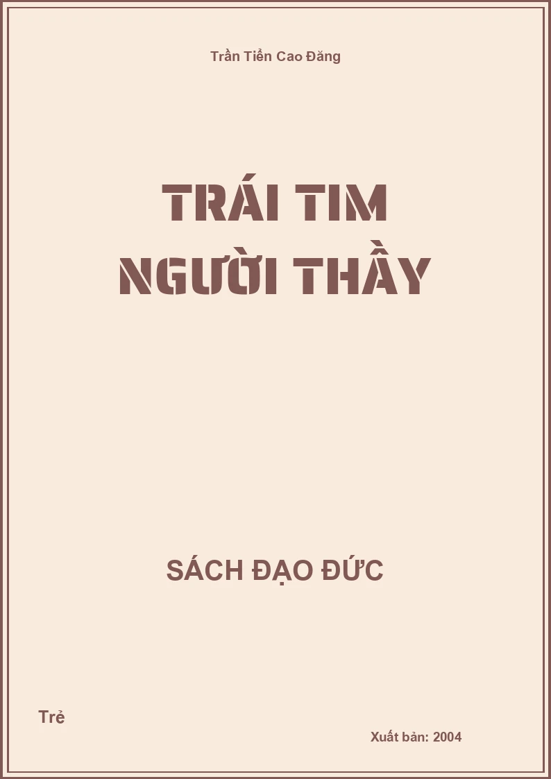Trái Tim Người Thầy