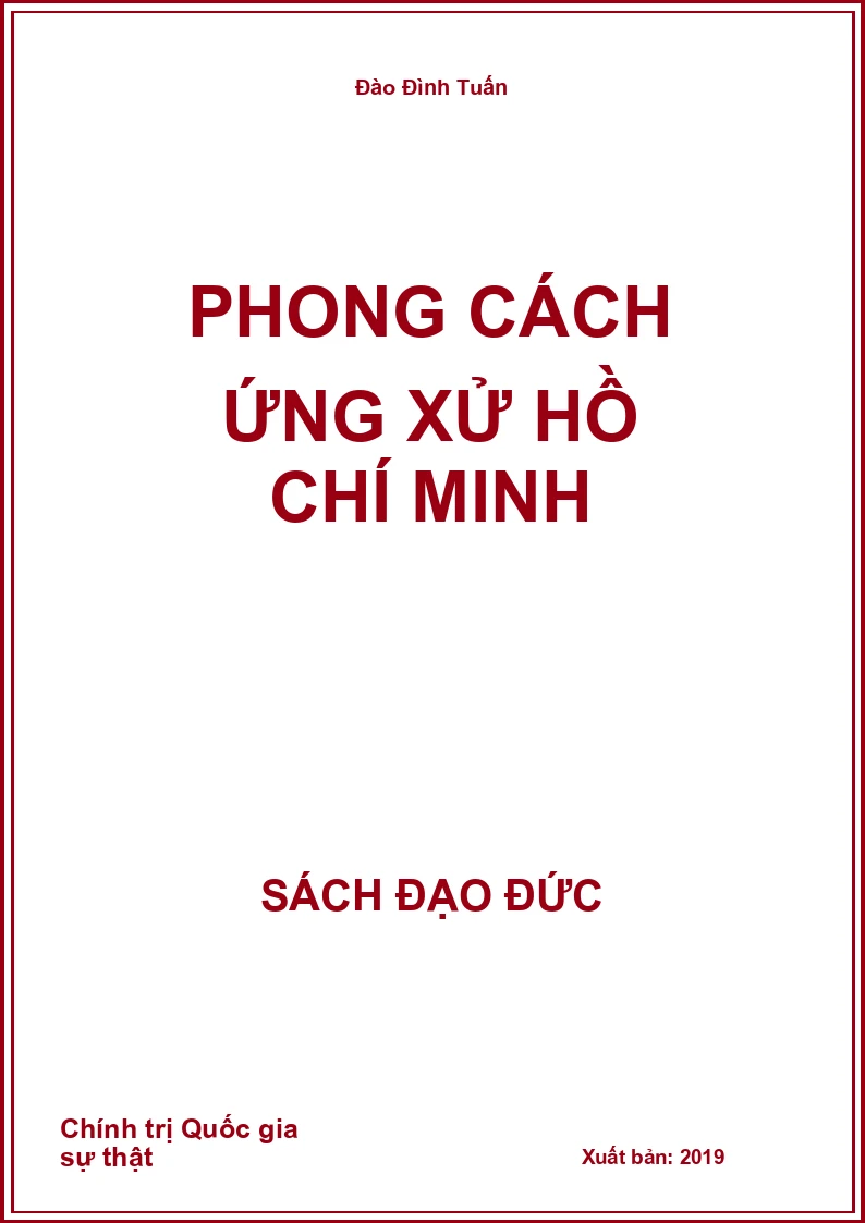 Phong Cách Ứng Xử Hồ Chí Minh