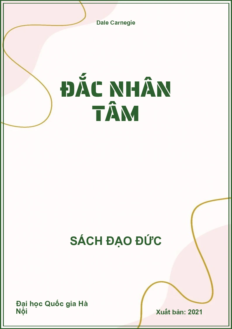 Đắc Nhân Tâm