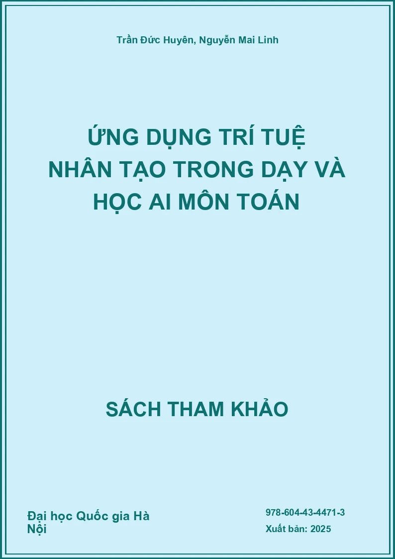 Ứng dụng Trí tuệ nhân tạo trong Dạy và học AI môn Toán
