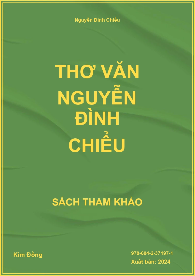 Thơ văn Nguyễn Đình Chiểu