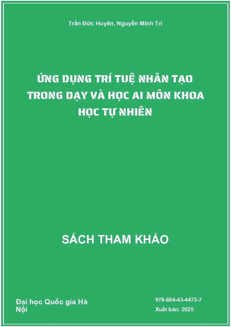 Ứng dụng Trí tuệ nhân tạo trong Dạy và học AI môn Khoa học tự nhiên