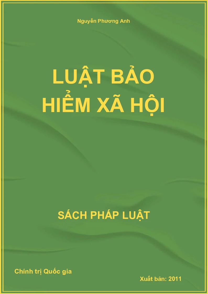 Luật bảo hiểm xã hội