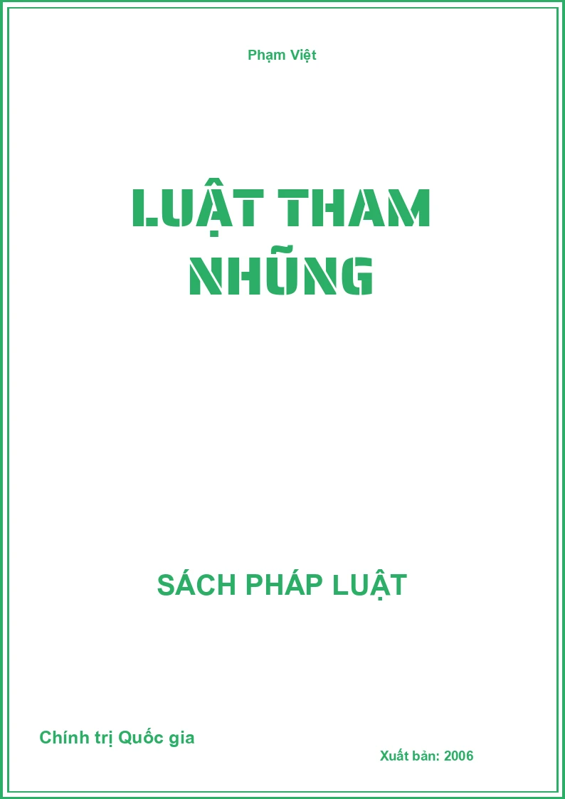 Luật tham nhũng