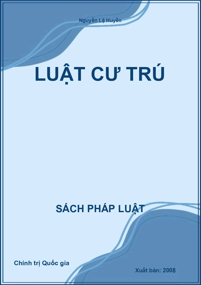 Luật cư trú