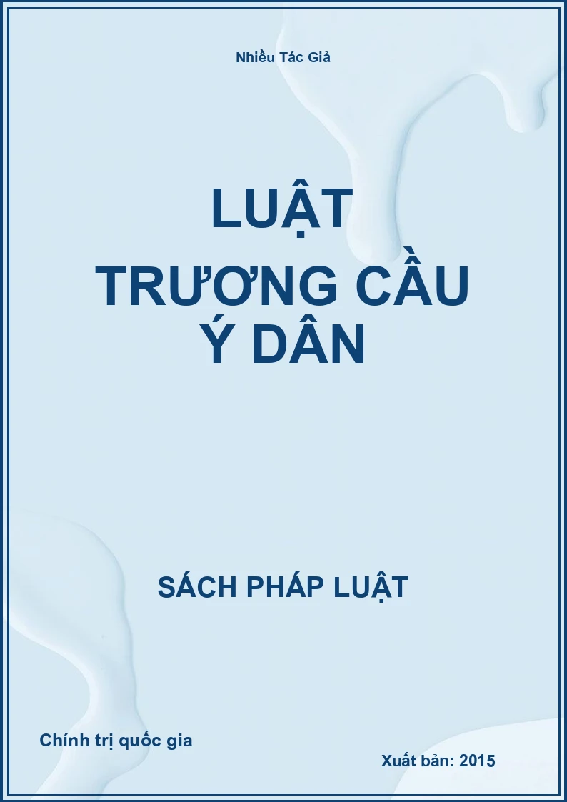 Luật Trương cầu ý dân