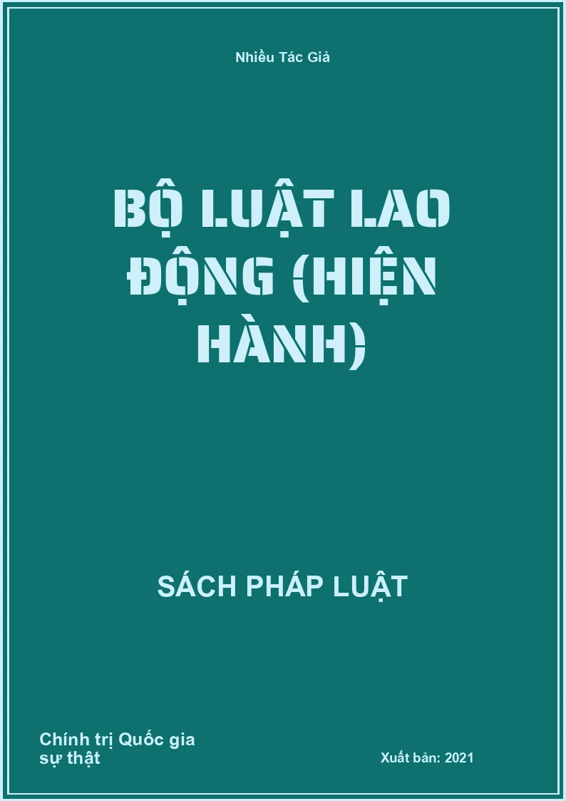 Bộ Luật Lao động (hiện hành)