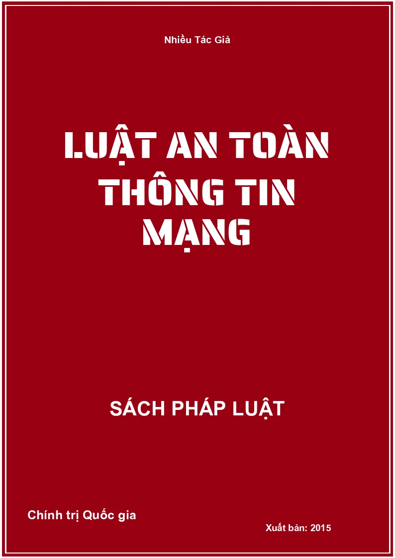 Luật an toàn thông tin mạng
