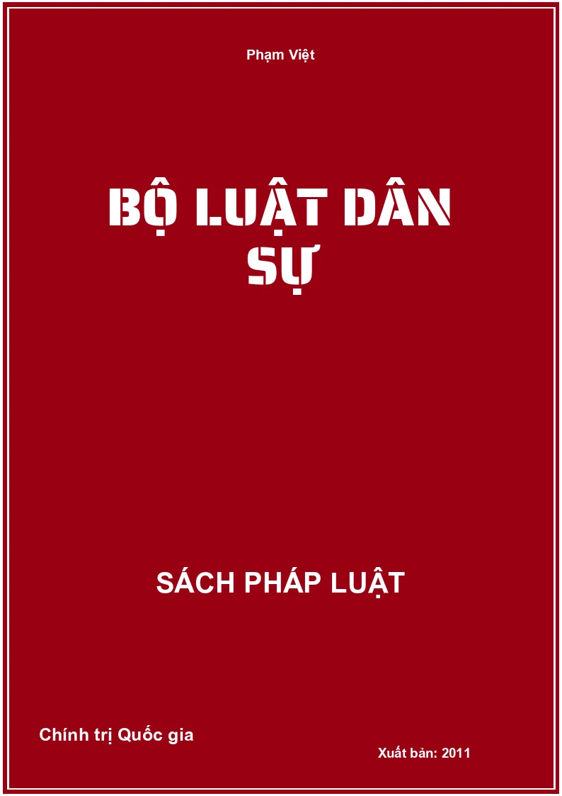 Bộ luật dân sự