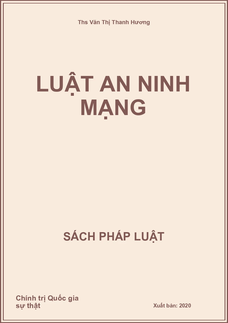 Luật an ninh mạng