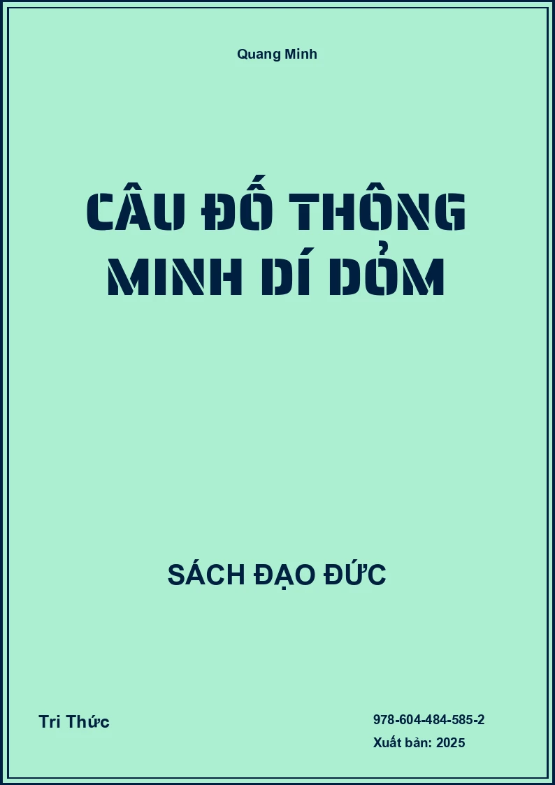 Câu Đố Thông Minh Dí Dỏm