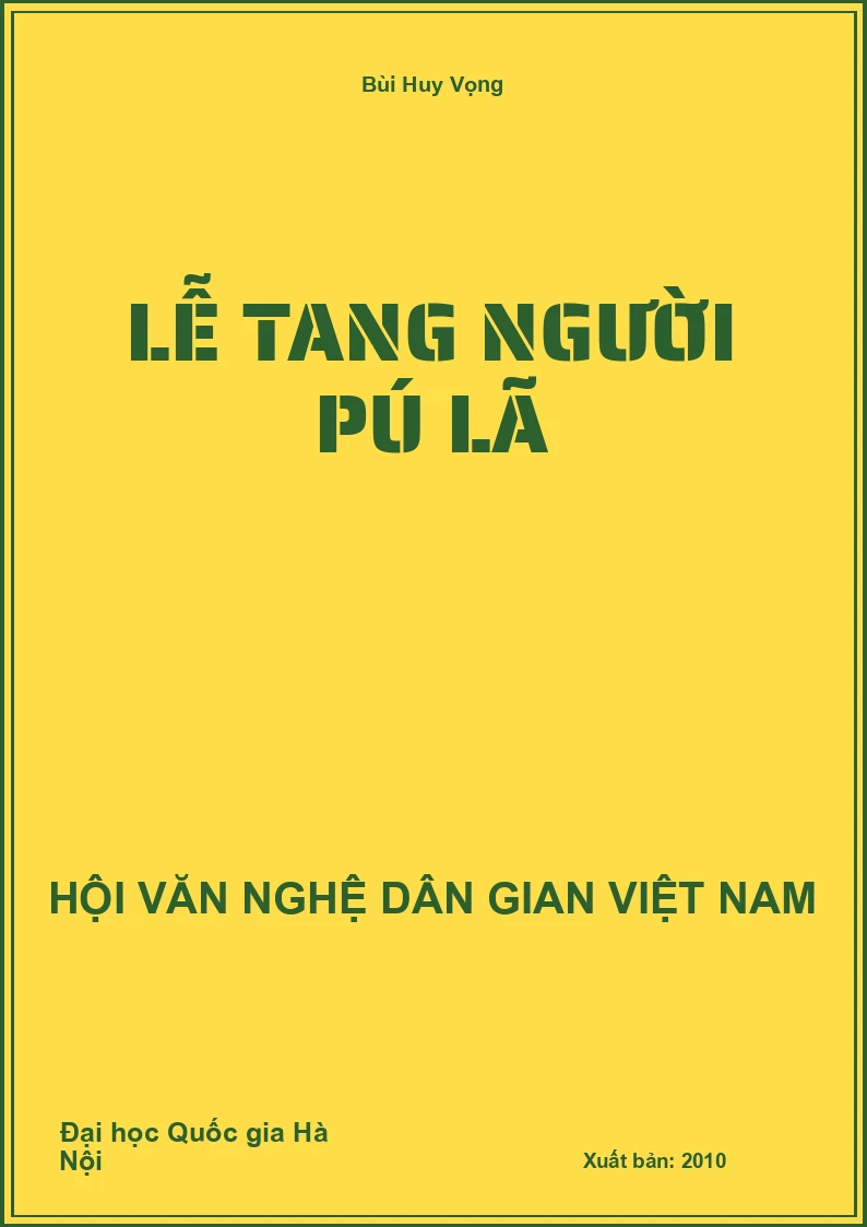 Lễ Tang Người Pú Lã