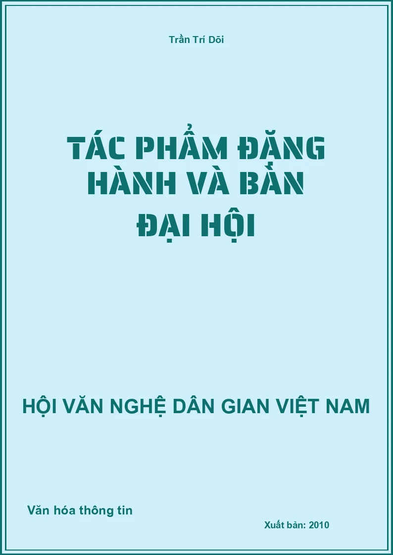 Tác Phẩm Đặng Hành Và Bàn Đại Hội