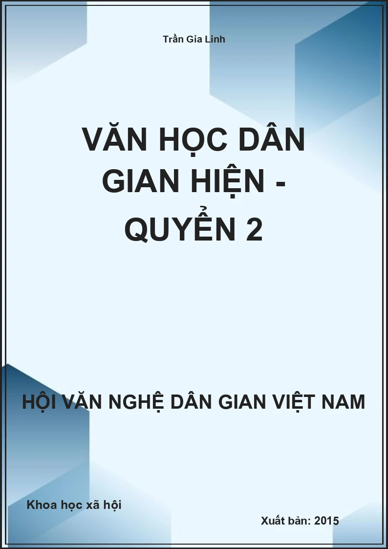 Văn Học Dân Gian Hiện - Quyển 2