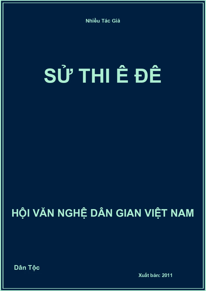 Sử Thi Ê Đê