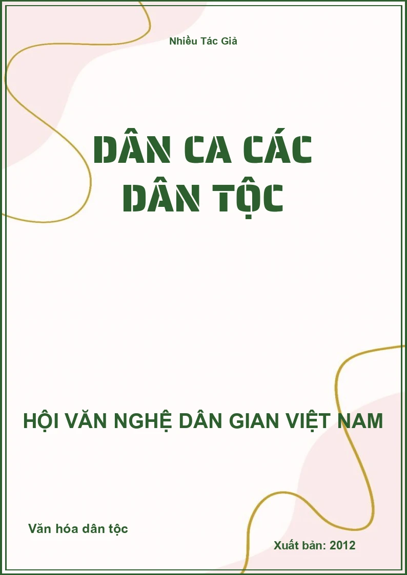 Dân Ca Các Dân Tộc