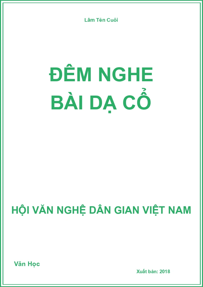 Đêm Nghe Bài Dạ Cổ