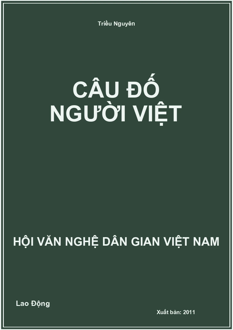 Câu Đố Người Việt