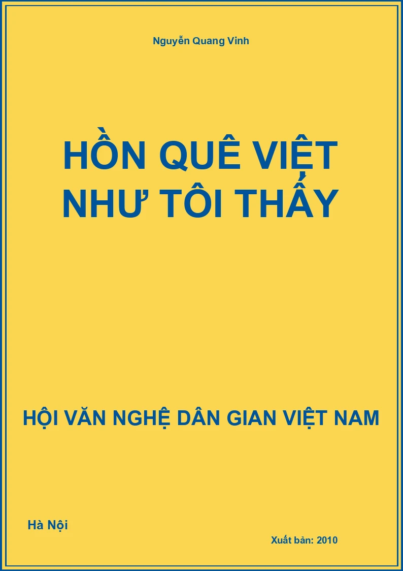 Hồn Quê Việt Như Tôi Thấy