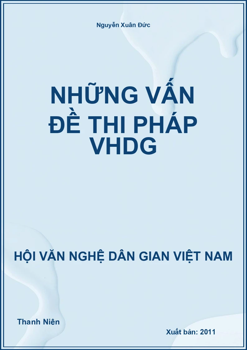 Những Vấn Đề Thi Pháp Văn Hóa Dân Gian