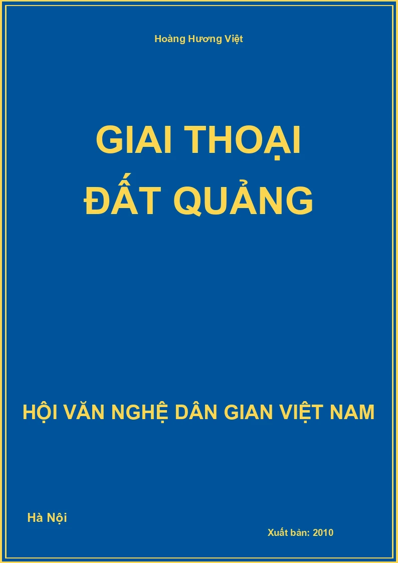 Giai Thoại Đất Quảng