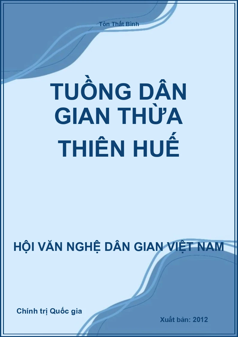 Tuồng Dân Gian Thừa Thiên Huế