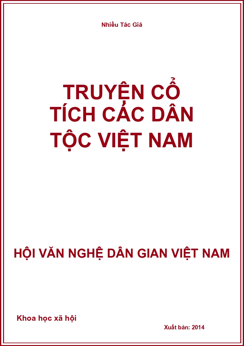 Truyện Cổ Tích Các Dân Tộc Việt Nam