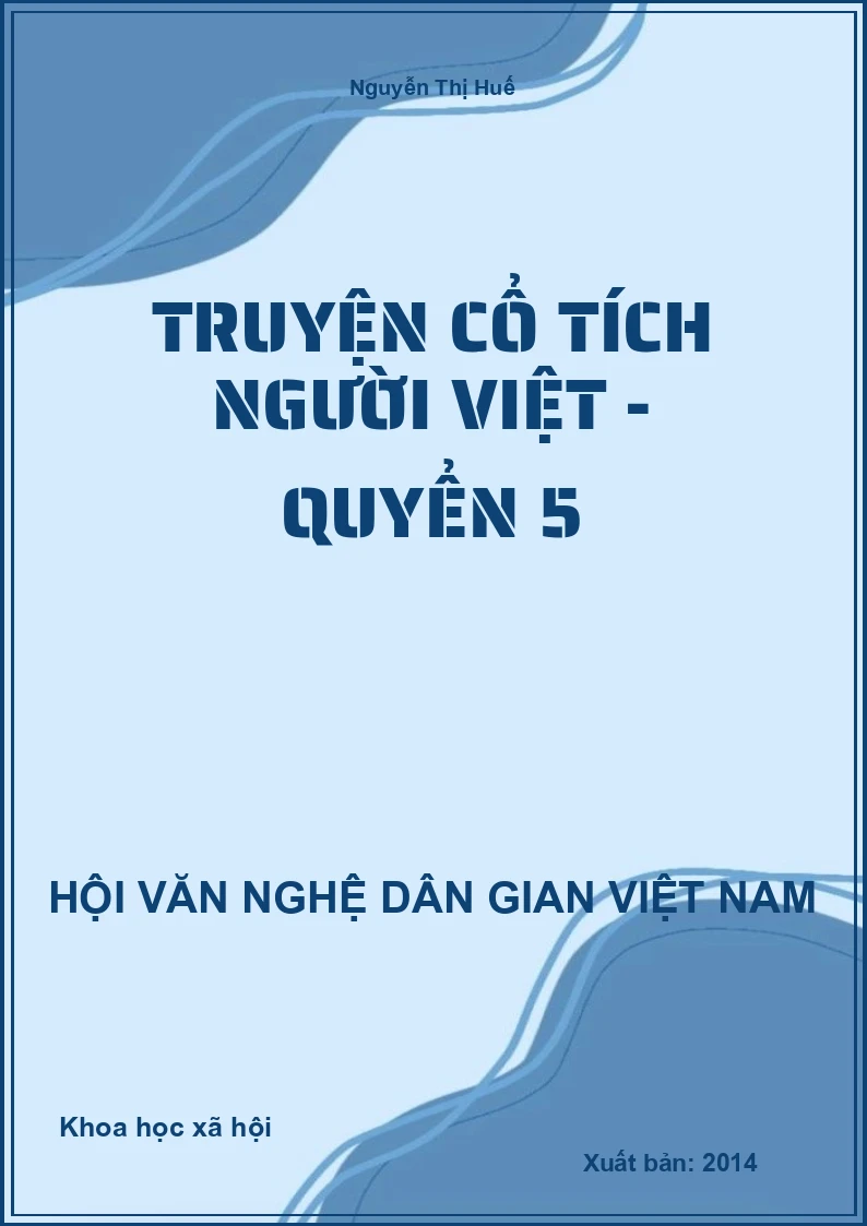 Truyện Cổ Tích Người Việt - Quyển 5