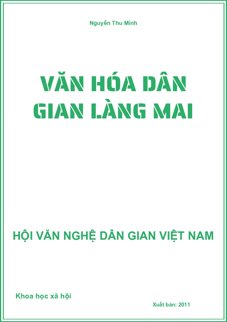 Văn Hóa Dân Gian Làng Mai
