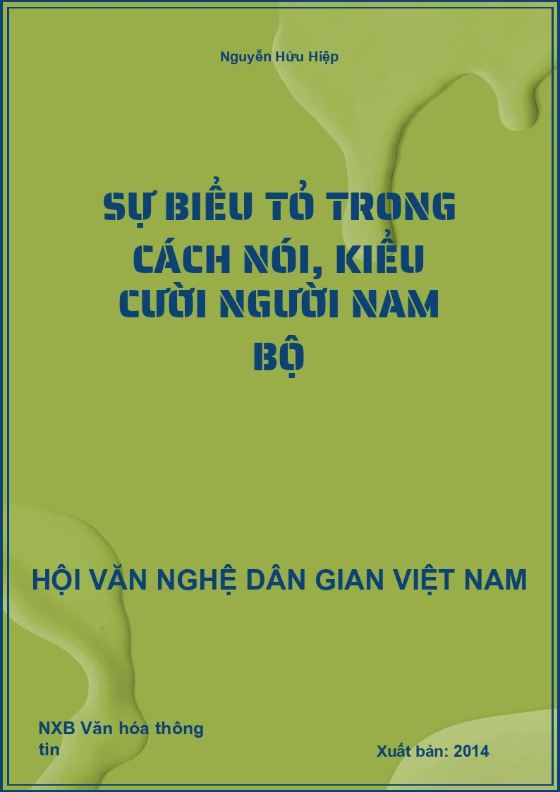 Sự Biểu Tỏ Trong Cách Nói, Kiểu Cười Người Nam Bộ