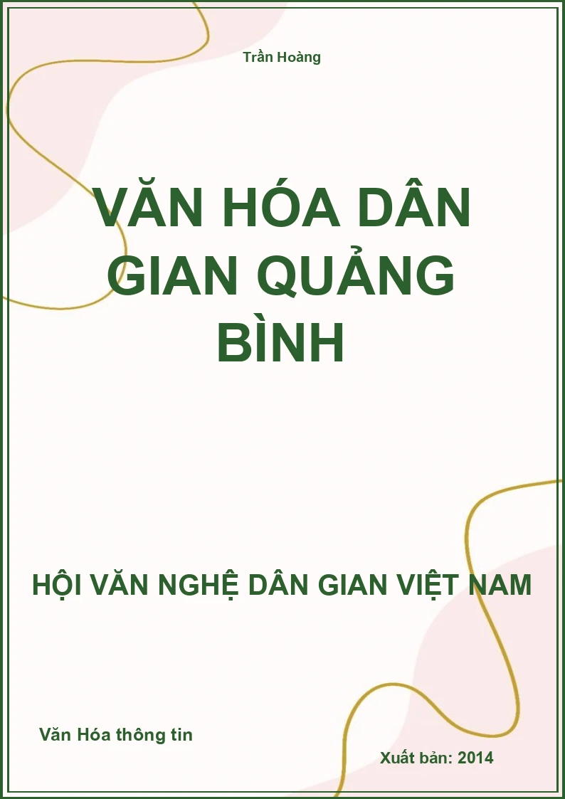 Văn Hóa Dân Gian Quảng Bình
