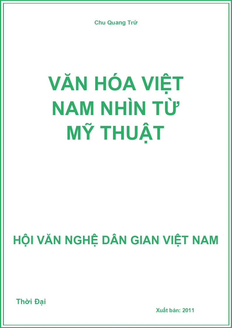 Văn Hóa Việt Nam Nhìn Từ Mỹ Thuật