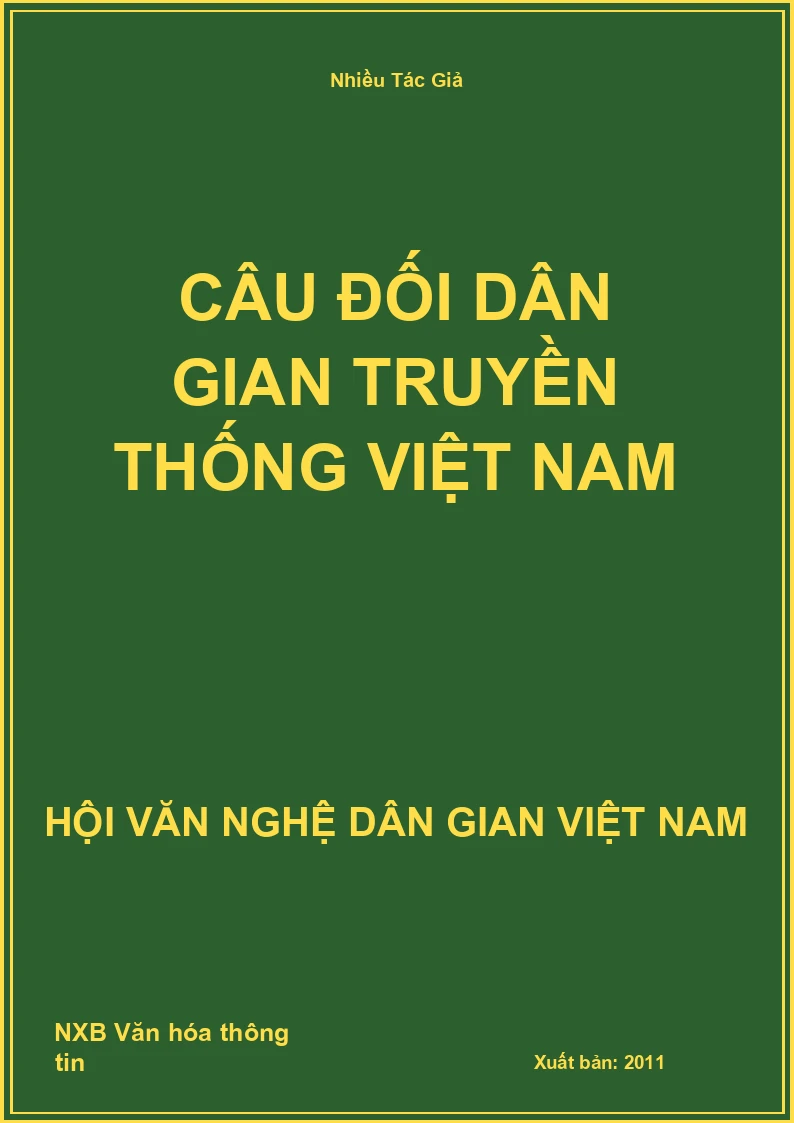 Câu Đối Dân Gian Truyền Thống Việt Nam