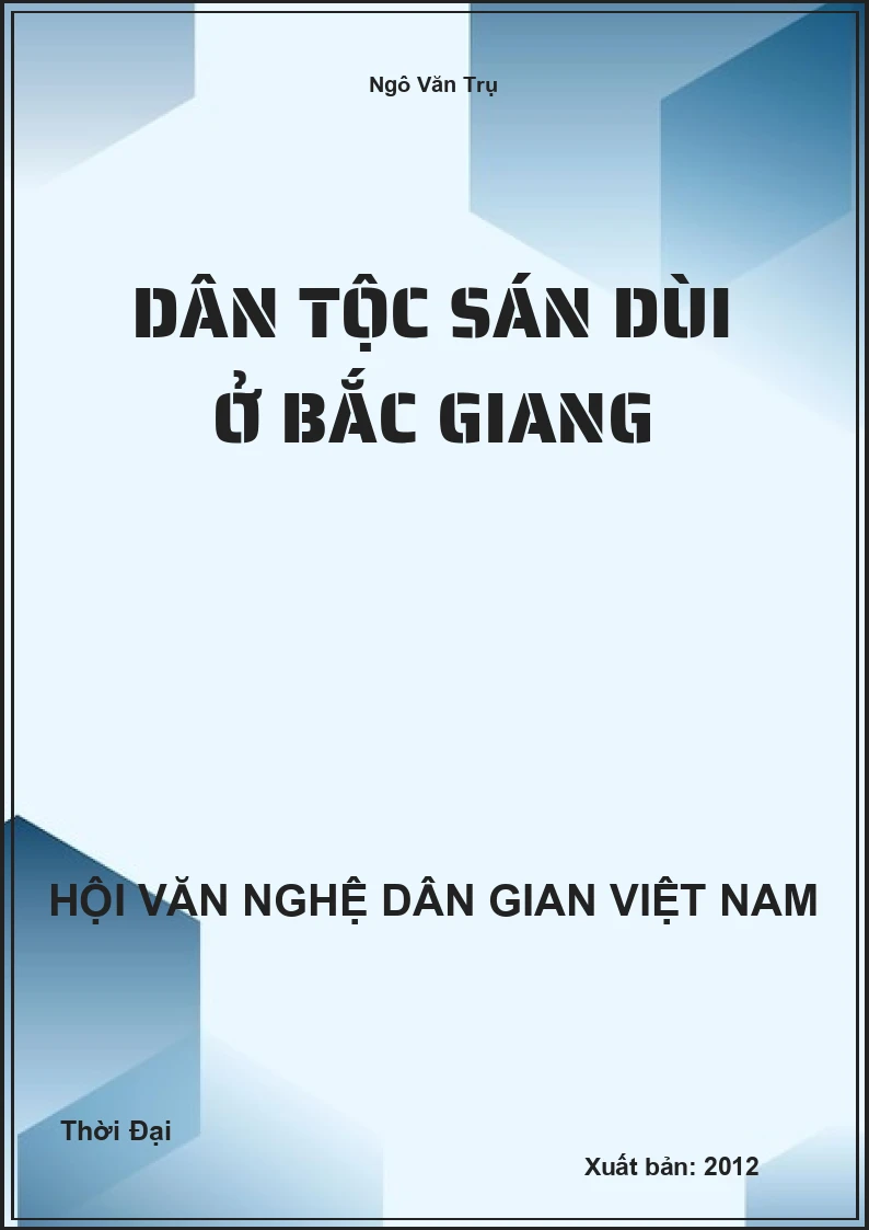 Dân Tộc Sán Dùi Ở Bắc Giang