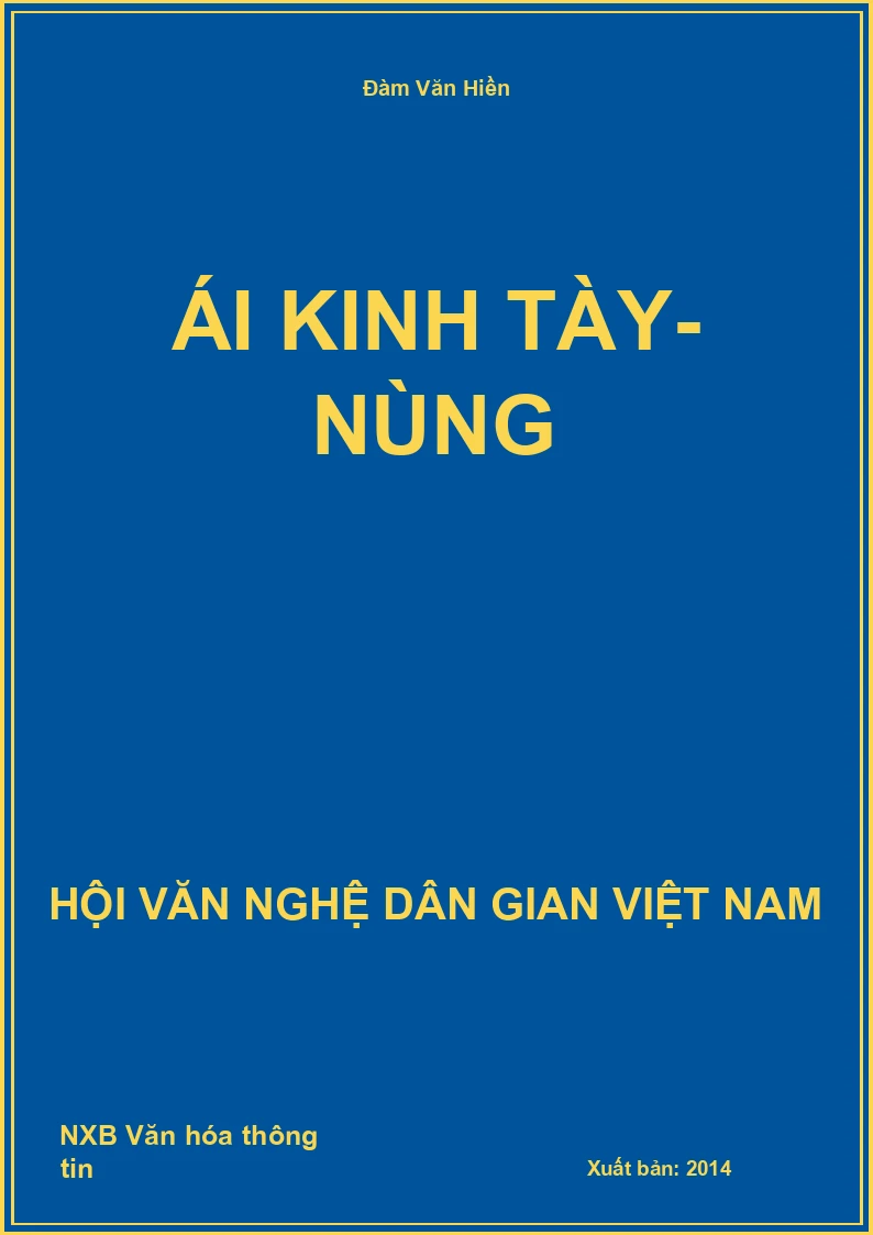 Ái Kinh Tày- Nùng