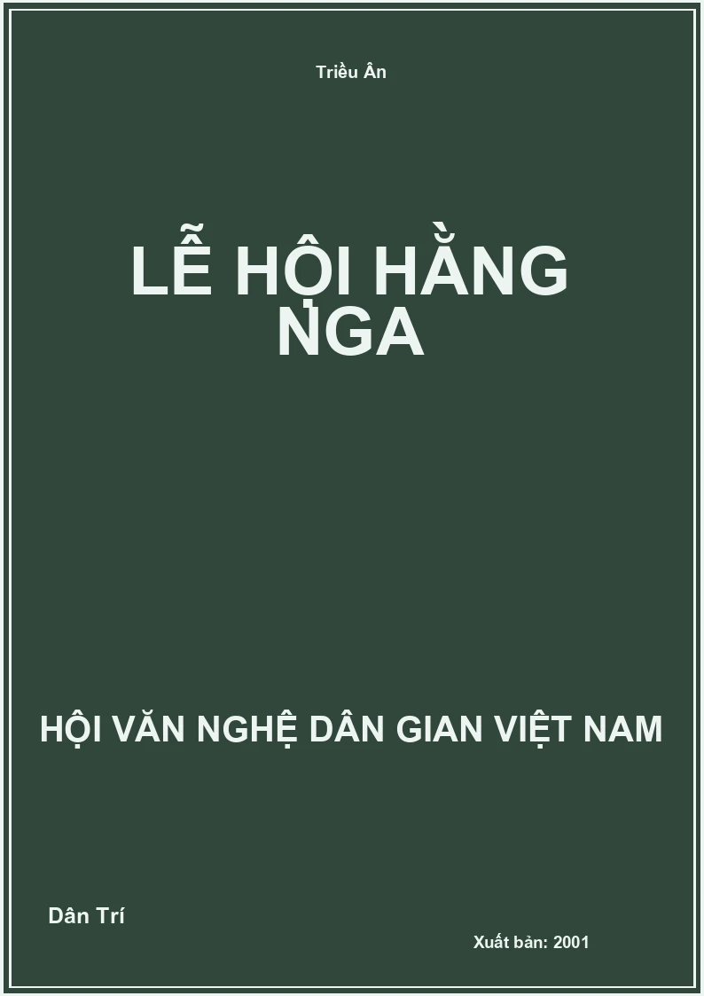 Lễ Hội Hằng Nga
